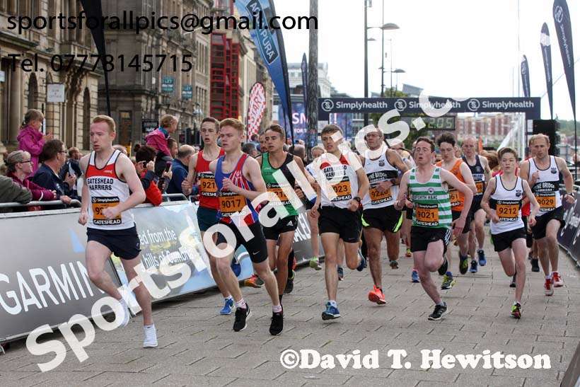 Simplyhealth Great North Run 5k. Photo: David T. Hewitson/Sports for All Pics